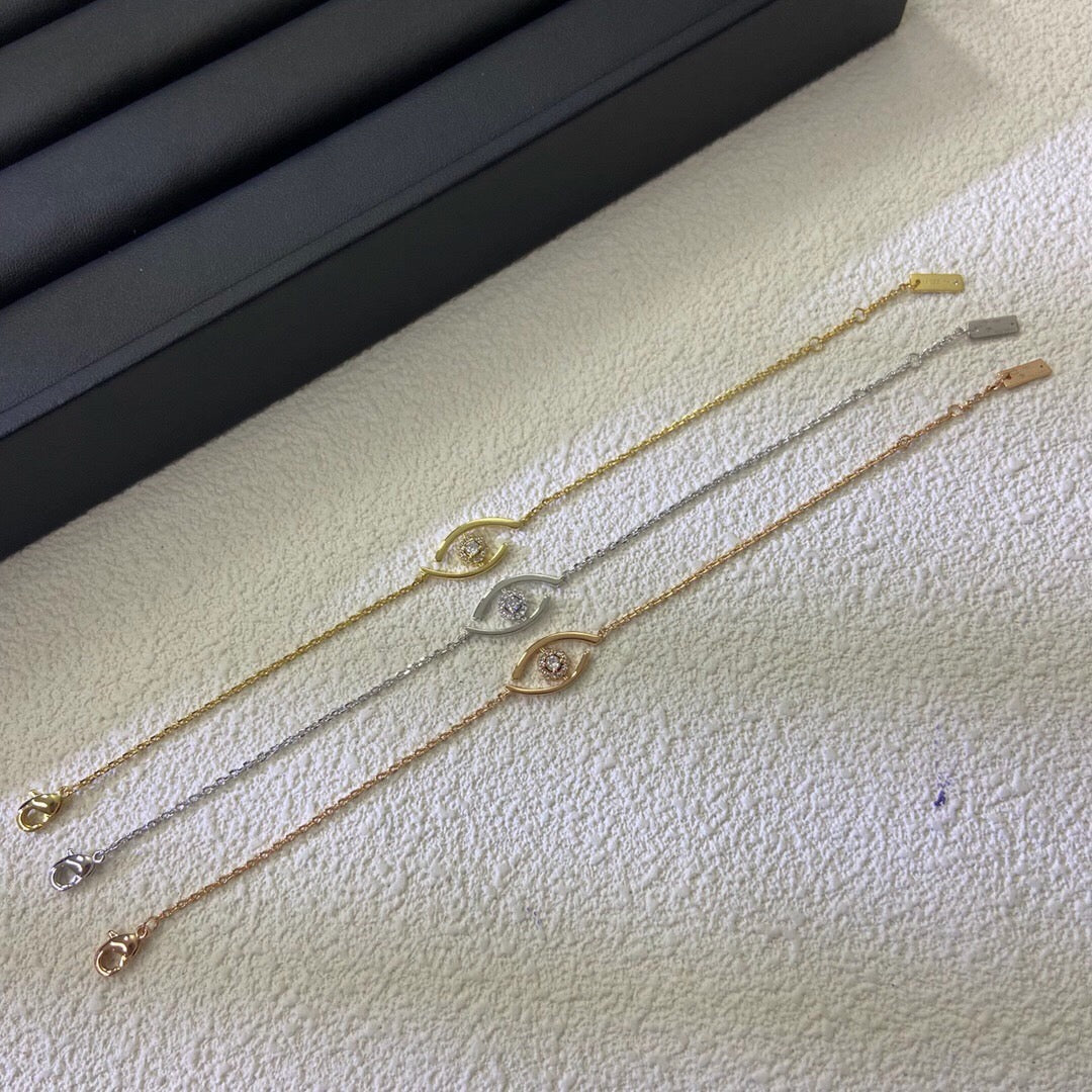 [Veyra Jewelry]Lucky Eye Sliding Diamond Bracelet