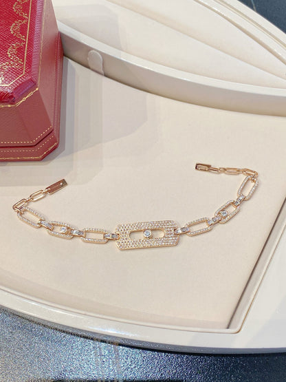 [Veyra Jewelry]My Move Pavé Chain Bracelet