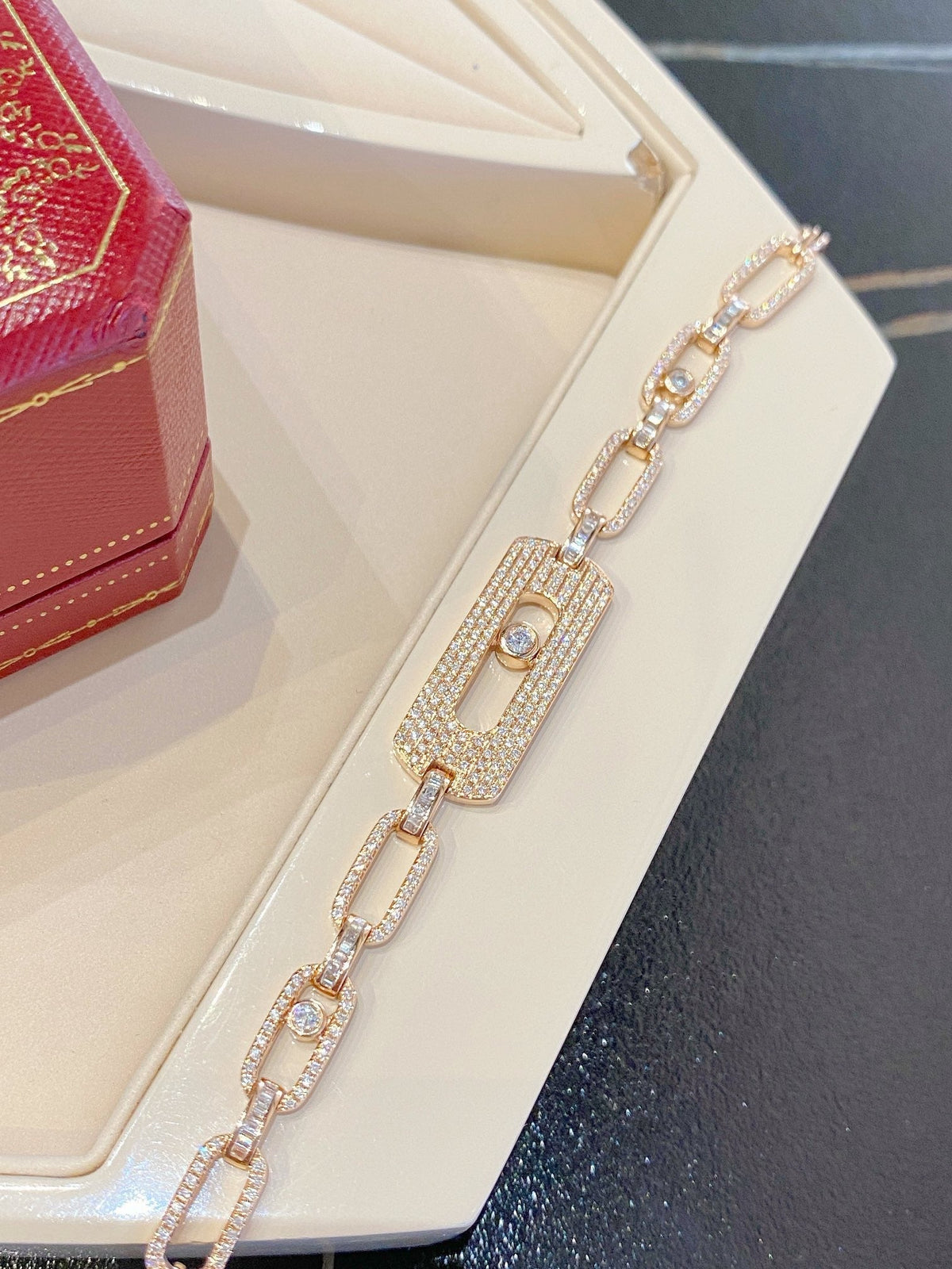 [Veyra Jewelry]My Move Pavé Chain Bracelet