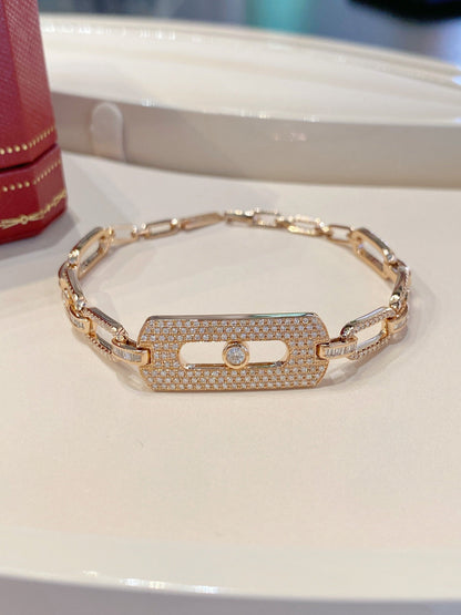 [Veyra Jewelry]My Move Pavé Chain Bracelet
