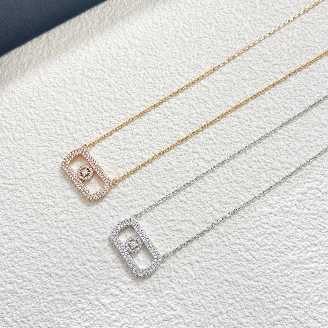 [Veyra Jewelry] So Move Pavé Sliding Diamond Necklace