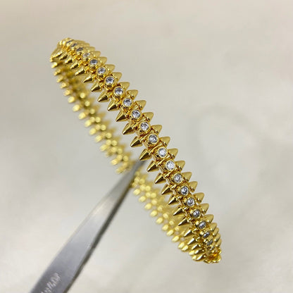 ¡®Veyra Jewelry¡¯CLASH Studded Diamond Bracelet