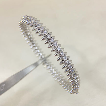 ¡®Veyra Jewelry¡¯CLASH Studded Diamond Bracelet