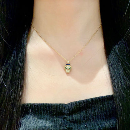 ¡®Veyra Jewelry¡¯Panthère de Cartier Pavé‑Diamond Necklace