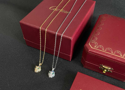 ¡®Veyra Jewelry¡¯Panthère de Cartier Pavé‑Diamond Necklace