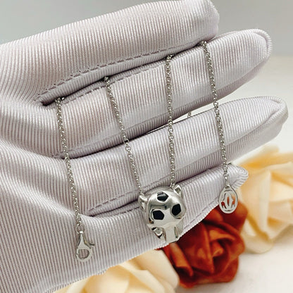 ¡®Veyra Jewelry¡¯Panthère de Cartier Solid Panther‑Head Necklace,