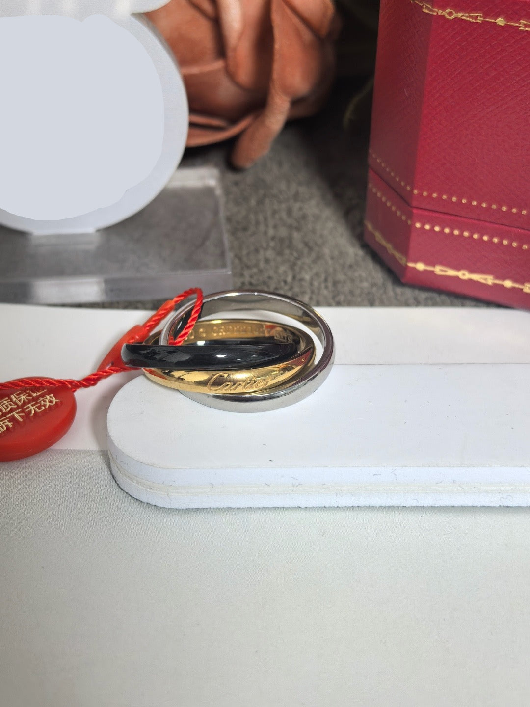 [Veyra Jewelry]TRINITY RING GOLD PINK GOLD SILVER