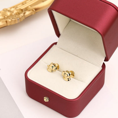 ¡®Veyra Jewelry¡¯Polished Panther‑Head Earrings