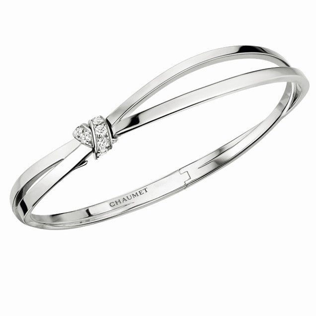 ¡®Veyra Jewelry¡¯Liens Séduction Bracelet | Diamond Twisted Knot Bangle