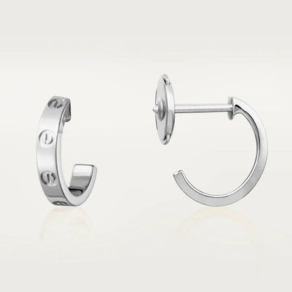 ¡®Veyra Jewelry¡¯LOVE EARRINGS 2.65MM SILVER