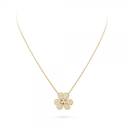 ¡®Veyra Jewelry¡¯FLOWER DIAMOND NECKLACE