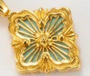 [Veyra Jewelry] B.C.L SMALL SIZE ENAMEL NECKLACE£¨Various colors)