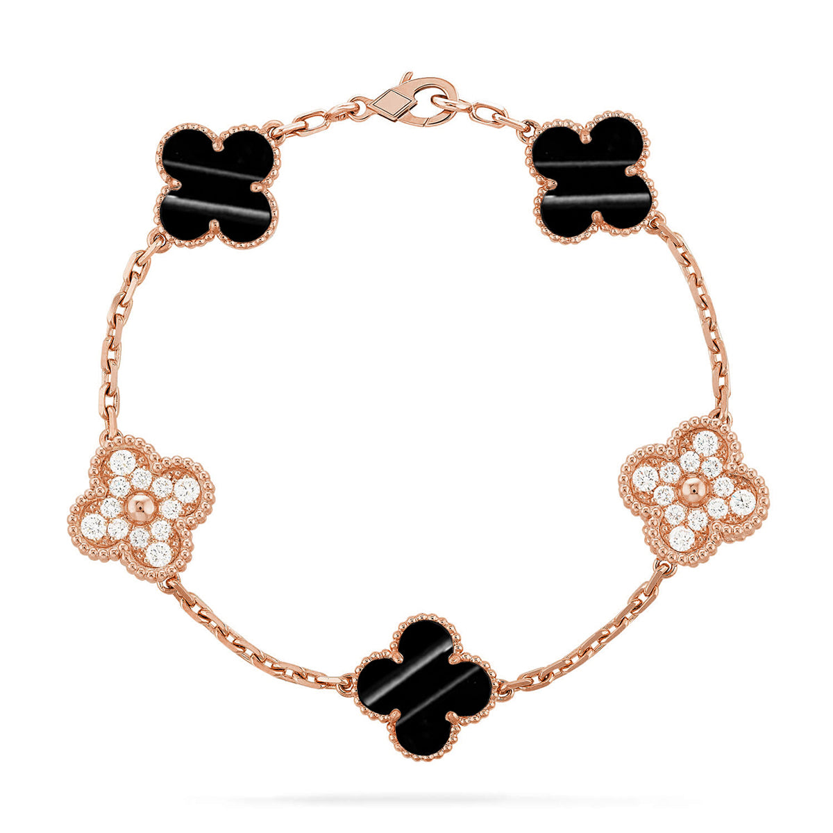 [Veyra Jewelry]New  CLOVER 5 MOTIF PULSAR STONE BRACELET COLLECTION