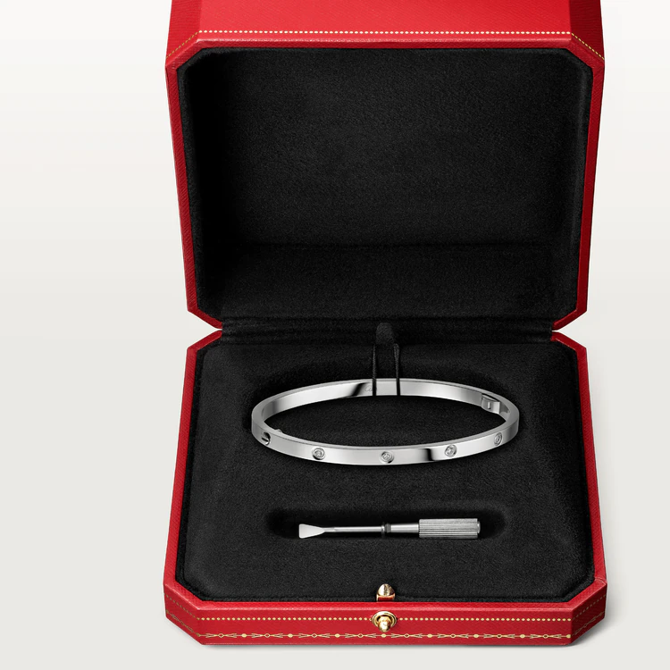 ¡®Veyra Jewelry¡¯LOVE BRACELET 3.65MM 10 DIAMONDS
