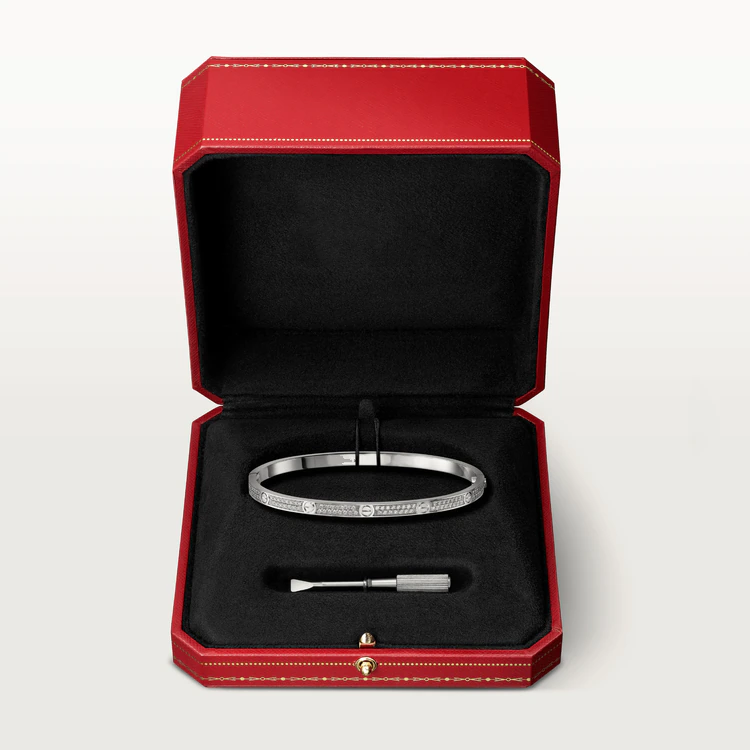 ¡®Veyra Jewelry¡¯LOVE BRACELET 3.65MM DIAMOND-PAVED