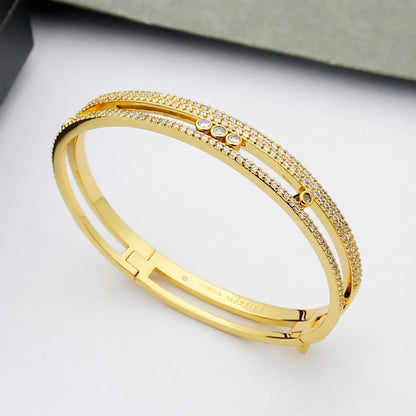[Veyra Jewelry]Move Romane pavé bangle