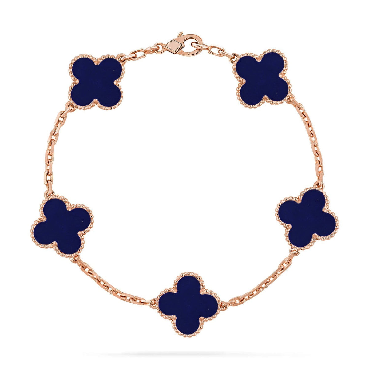 [Veyra Jewelry]New CLOVER 5 MOTIF LAPIS LAZULI BRACELET COLLECTION