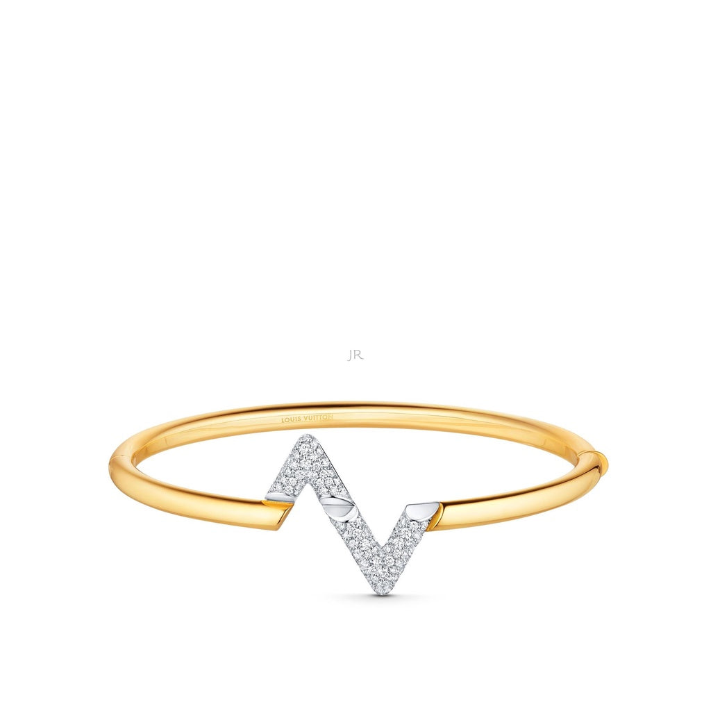 ¡®Veyra Jewelry¡¯VOLTE UPSITE DOWN GOLD DIAMOND BRACELET