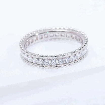 ¡®Veyra Jewelry¡¯PERLEE DIAMOND SILVER RING