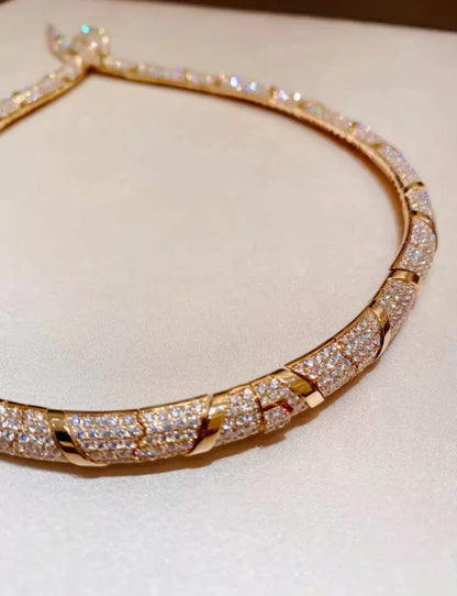 [✨Veyra Jewelry✨]HAUTE COUTURE GOLD SERPENTI NECKLACE