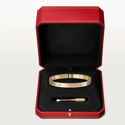 ¡®Veyra Jewelry¡¯LOVE BRACELET 6.1MM 4 DIAMONDS