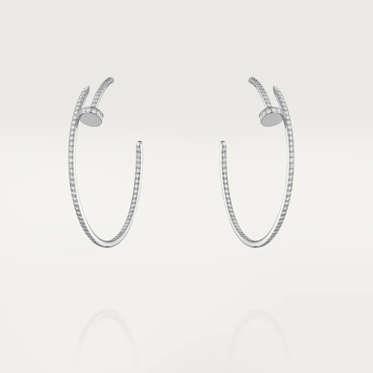 ¡®Veyra Jewelry¡¯JUSTE EARRINGS FULL DIAMONDS 1.8MM