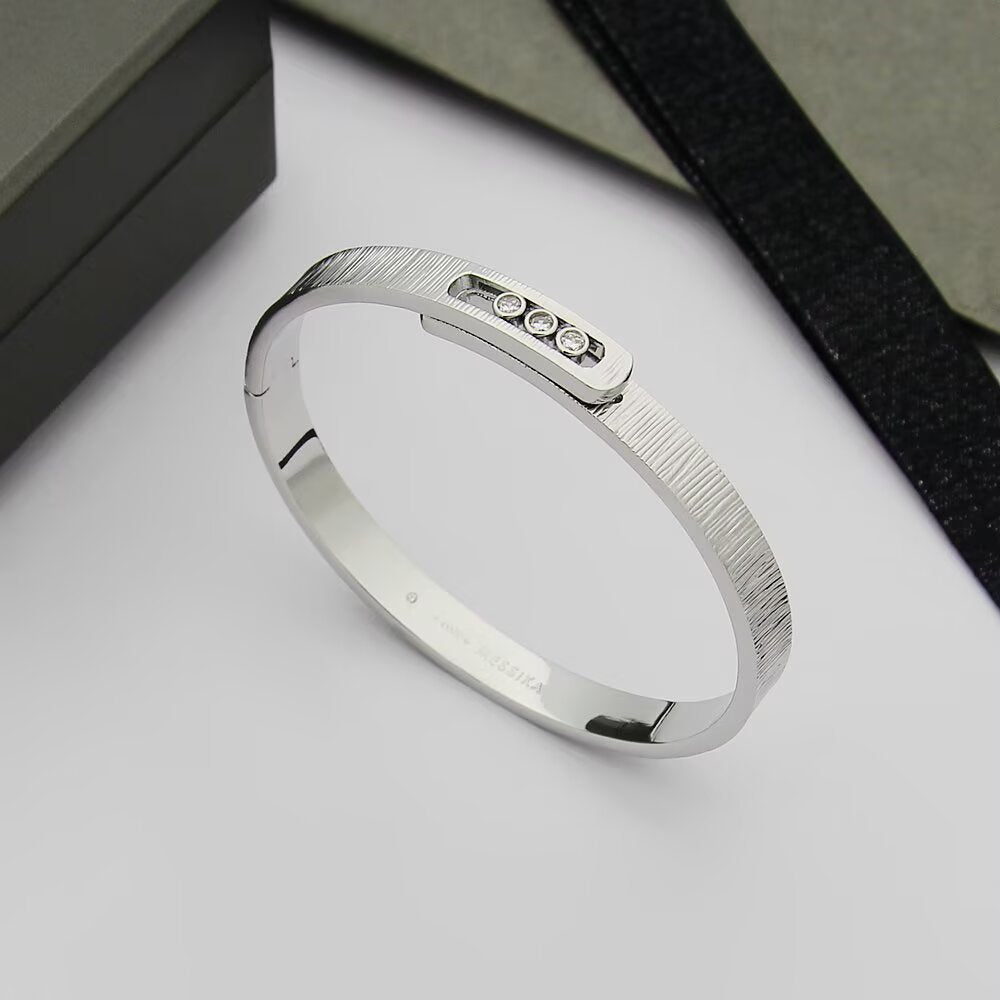 [Veyra Jewelry]Move Noa Ciselé bangle