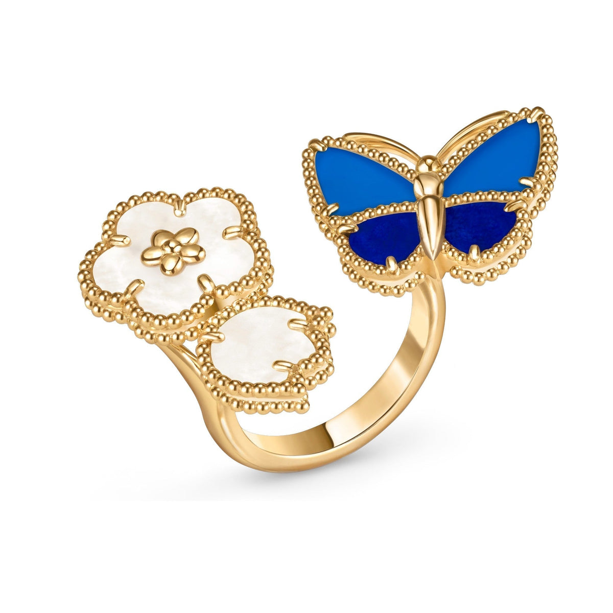 [Veyra Jewelry]LUCKY SPRING BUTTERFLY OPEN-FACE RINGS