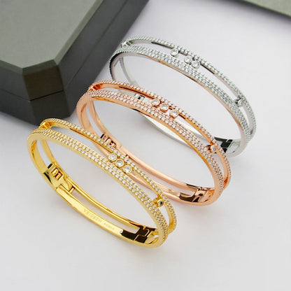 [Veyra Jewelry]Move Romane pavé bangle