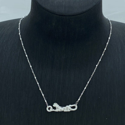 ¡®Veyra Jewelry¡¯Pave Panther Pendant Necklace