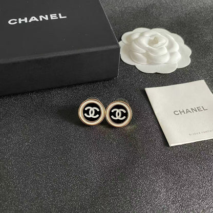 [Veyra Jewelry]Classic Double C Stud Earrings