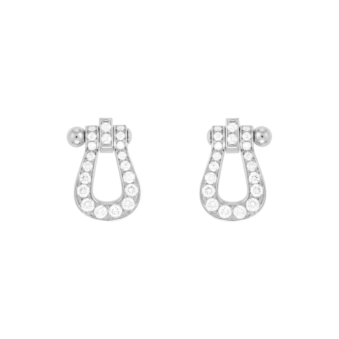 ¡®Veyra Jewelry¡¯FORCE 10 FULL DIAMOND STUD EARRINGS MINI MODEL