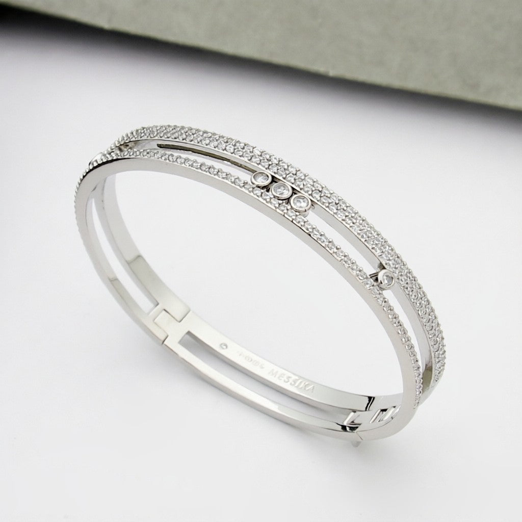 [Veyra Jewelry]Move Romane pavé bangle