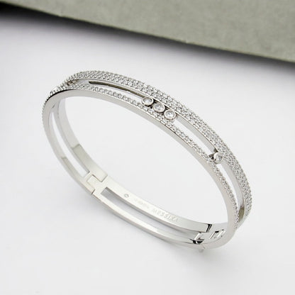 [Veyra Jewelry]Move Romane pavé bangle