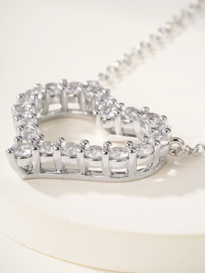[Veyra Jewelry]T Family Heart Necklace