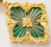 [Veyra Jewelry] B.C.L SMALL SIZE ENAMEL NECKLACE£¨Various colors)