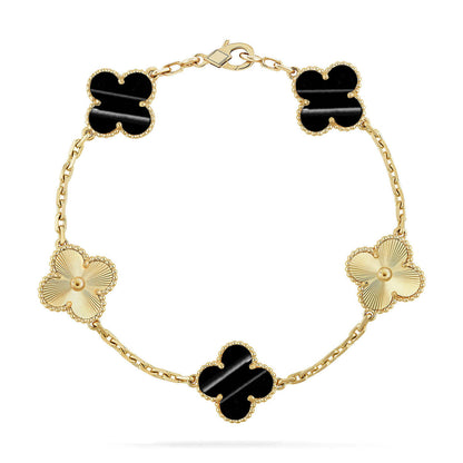 [Veyra Jewelry]New  CLOVER 5 MOTIF PULSAR STONE BRACELET COLLECTION