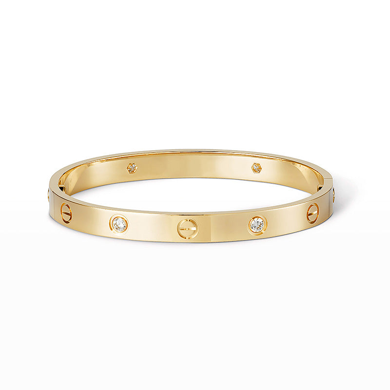 ¡®Veyra Jewelry¡¯LOVE BRACELET 6.1MM 4 DIAMONDS