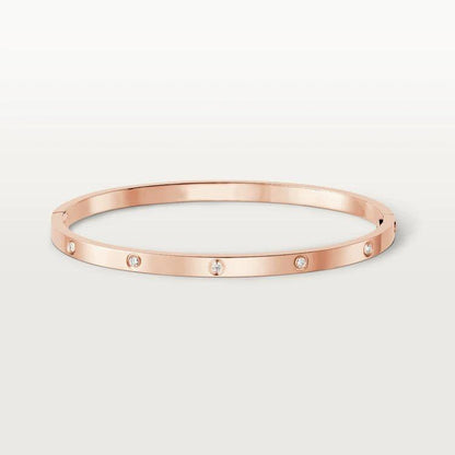 ¡®Veyra Jewelry¡¯LOVE BRACELET 3.65MM 10 DIAMONDS
