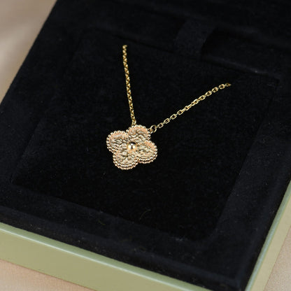 ¡®Veyra Jewelry¡¯CLOVER 15MM  BRONZING NECKLACE