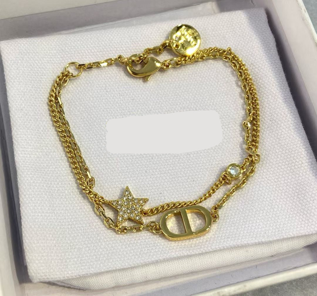 [Veyra Jewelry]Double-Layer Star Bracelet