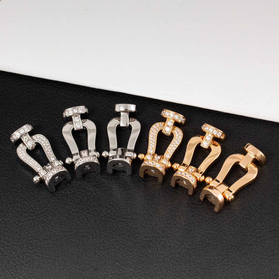 ¡®Veyra Jewelry¡¯FORCE LARGE HORSESHOE NO DIAMOND BRACELET GOLD