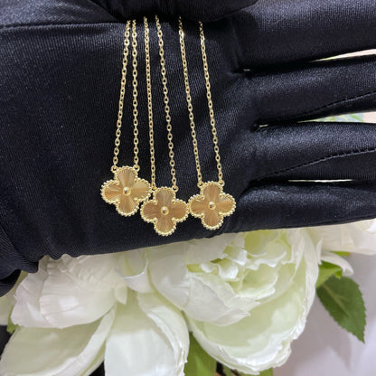 ¡®Veyra Jewelry¡¯CLOVER 15MM LASER NECKLACE