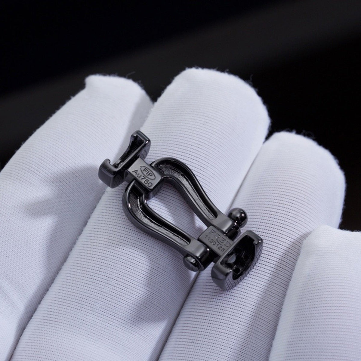 ¡®Veyra Jewelry¡¯FORCE LARGE SERIES HORSESHOE BLACK SAMURAI BRACELET