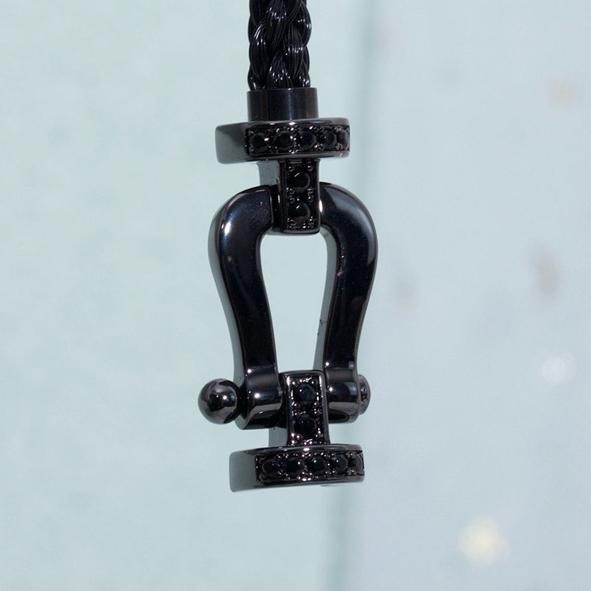 ¡®Veyra Jewelry¡¯FORCE LARGE SERIES HORSESHOE BLACK SAMURAI BRACELET