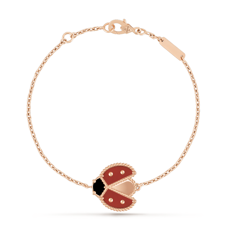 ¡®Veyra Jewelry¡¯LUCKY SPRING 1 MOTIF PINK GOLD BRACELET