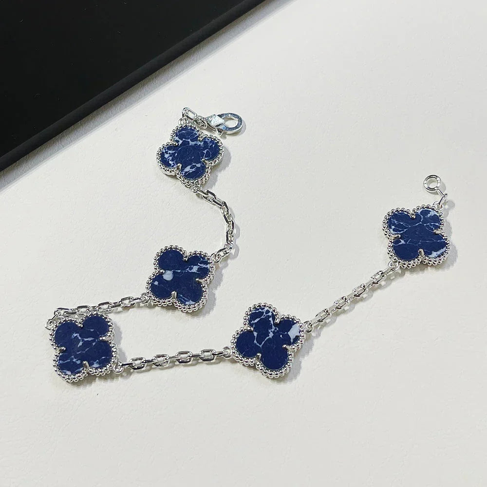 [Veyra Jewelry]New CLOVER 5 MOTIF PIETERSITE BRACELET COLLECTION