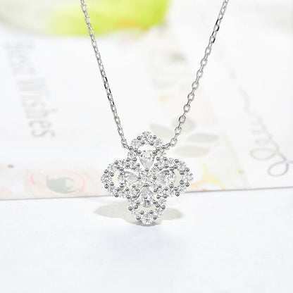 ¡®Veyra Jewelry¡¯LOOP NECKLACE FULL MOTIF DIAMOND 16MM MULTIPLE COLORS