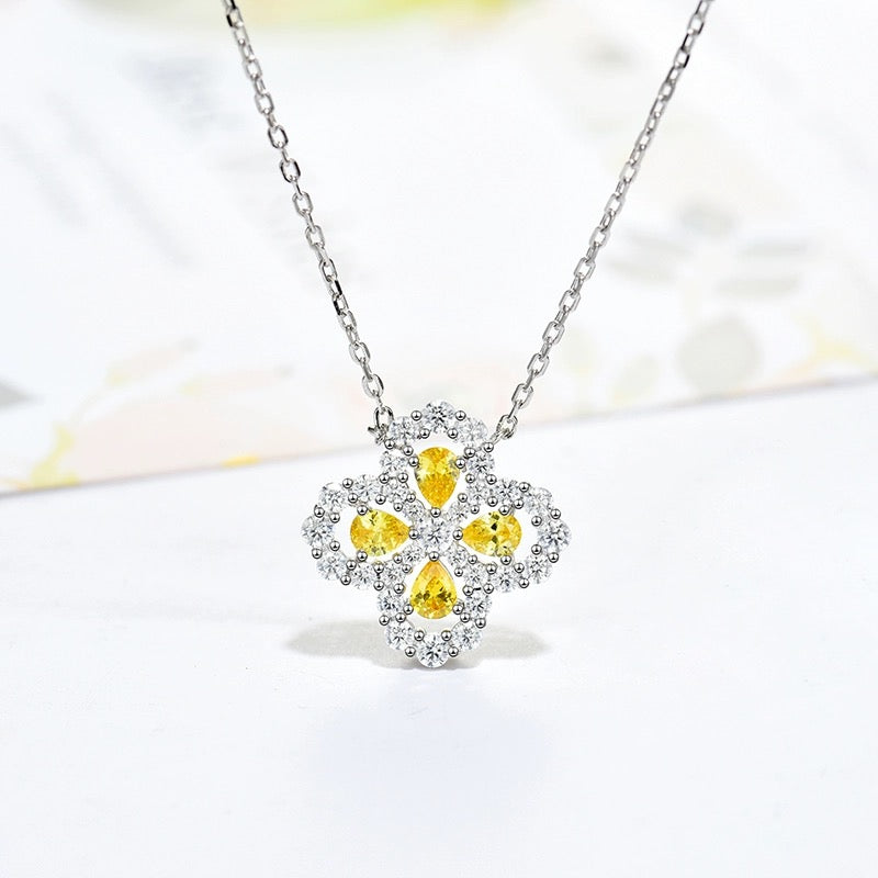 ¡®Veyra Jewelry¡¯LOOP NECKLACE FULL MOTIF DIAMOND 16MM MULTIPLE COLORS