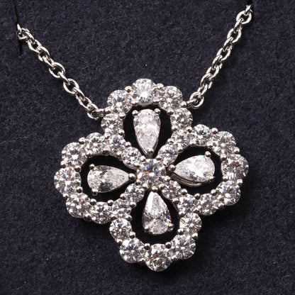 ¡®Veyra Jewelry¡¯LOOP NECKLACE FULL MOTIF DIAMOND 16MM MULTIPLE COLORS